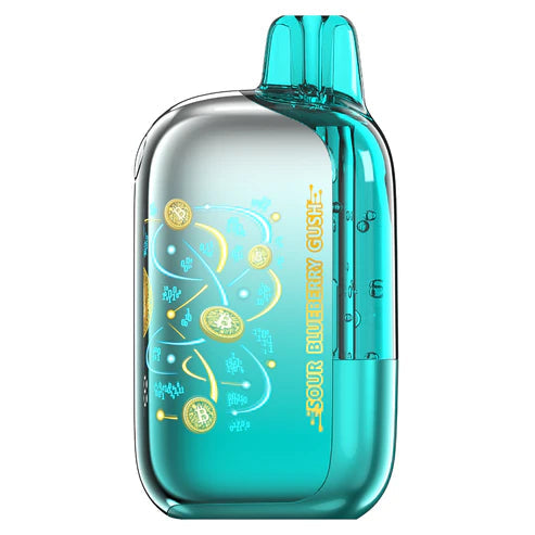 Foger Bit 35K Sour Blueberry Gush Disposable Vape - Black Coral